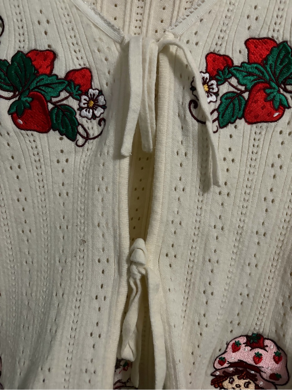 Strawberry ShortCake Knit Cardigan - Picture 4 of 5